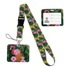 Animal Collection The Vertical Card Holder Horizontal Card Neck Strap Lanyards For Keys Keychain Badge Pass Hang Rope - Multicolor - View 183