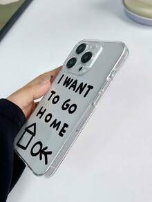Funda para teléfono con diseño de flecha "Homeward Bound", compatible con los modelos de  16, 15, 14 Pro Max, 13, 12, 11, XR y XS Plus. Fabricada en silicona TPU, ofrece protección contra golpes y caídas, además de una excelente sensación al tacto. Es el regalo ideal para familiares, amigos y seres queridos. - transparente - Ver 5