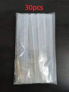 10/100pcs Mini Super Transparent Hot Melt Glue Sticks, Size: 0.27 X 7.87 Inches, Transparent Hot Melt Glue, Smooth & Clear, Odorless, Strong Adhesive, Compatible With Most Hot Glue Guns, Suitable For DIY, Arts, Crafts, Sealing, Woodworking, Plastic, Fabric, Ceramic, Etc. The Working Time Of The Product Tools May Have A 5% Difference. - Multicolor - View 14