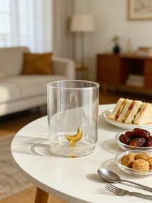 1 chiếc cốc cà phê thủy tinh 3D hình mặt trăng, cốc thủy tinh hình mặt trời, cốc cà phê tái sử dụng, cốc nước thủy tinh sáng tạo, chất liệu thủy tinh borosilicate, dung tích 400ml, thích hợp cho cà phê, sữa, nước, latte, mocha, trà, cappuccino, nước ép và các loại đồ uống khác. Một lựa chọn lý tưởng cho Ngày Valentine, Ngày của Mẹ, quà tặng ngày lễ, đồ dùng bàn ăn ngày lễ, quà sinh nhật vui nhộn cho bé gái, tựu trường, đám cưới, tiệc tùng. - Cốc trong suốt/3D - Xem 3