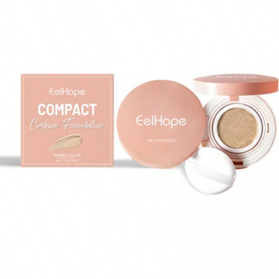 Maquillaje Cushion Base Liquida Reafirmante 15g Tono Natural