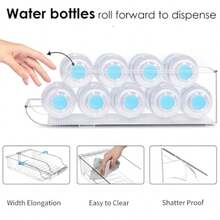 Organizador de latas de soda - Claro - Ver 2