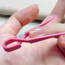 10Pcs Nail Clip Set Oil Polish Spill Proof Mixed Color Nail Art Coloring Protection Clips Manicure Tools To Prevent Leakage Off - Multicolor - View 3