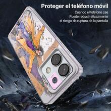 Funda para Xiaomi Poco X6 5G y Re Note 3 Pro 5G Carcasa para Teléfono Móvil con Divertido Dibujos Aesthetic Cover Protección contra Caídas Grado Militar Antigolpes Case Plata - - Piso 1 - Ver 4