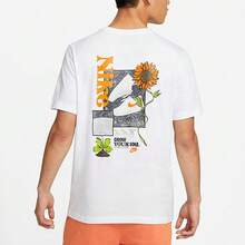 Nike Sportswear向日葵印花圓領短袖T卹 - 白色 - 查看 4