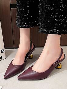 2026 Elegant French Style Closed Toe High Heel Sandals, Suitable To Pair With Dresses