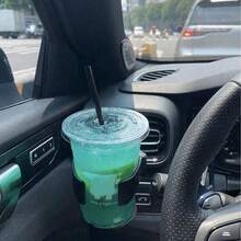 Zongheng Multifunctional In-Car Holder, Compatible With Car Air Vents, Ideal For Holding Drinks, Ashtrays And Small Items, Stable Vehicle Mounting Rack - A - View 5