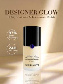 GIORGIO ARMANI Designer Luminous Foundation - 1 - Light Neutral - 30ml - 1.01fl.Oz - #designer Glow 1 - View 4