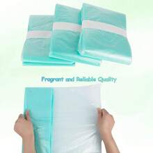 1个加厚尿布替换袋，可折叠垃圾袋，防异味，适用于尿布桶等，尿布垃圾桶，尿布桶替换装，尿布桶替换装，床边垃圾桶