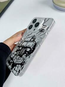 Funda para  Prime Edición Limitada con diseño Element, compatible con iPhone 16, 15, 14 Pro Max, 13, 12, 11, XR y XS Plus. Fabricada en silicona TPU, ofrece protección contra golpes y caídas, además de una excelente sensación al tacto. Es el regalo ideal para familiares, amigos y seres queridos. - transparente - Ver 5