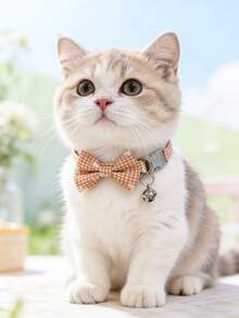 1 Pet Flower Collar Adjustable Neck Circumference Cat Collar Dog Collar Pet Accessories Pet Supplies - Multicolor - View 24