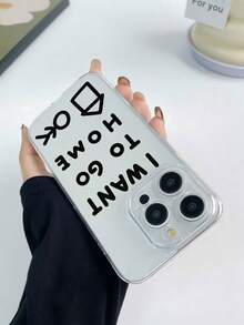 Funda para teléfono con diseño de flecha "Homeward Bound", compatible con los modelos de  16, 15, 14 Pro Max, 13, 12, 11, XR y XS Plus. Fabricada en silicona TPU, ofrece protección contra golpes y caídas, además de una excelente sensación al tacto. Es el regalo ideal para familiares, amigos y seres queridos. - transparente - Ver 4