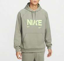 Nike 男士 AS M NK TF PO FLC 卫衣 GFX 针织卫衣 IF2193-320 - 綠色 - 查看 1