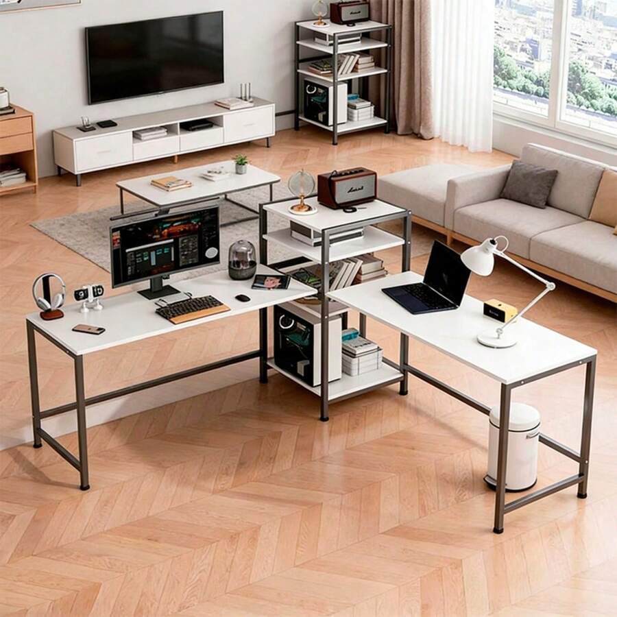 Escritorio Del Lujo Para Oficina Mueble Escritorio - Blanco - Ver 1