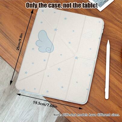 Y-Shaped Foldable Stand, High-Definition UV Printing, 360° Rotatable IPad Protective Case, Suitable For IPad 11 2025, IPad Air 11/13 2025 M3, IPad Air (M2) 11/13 Inch, IPad Air 4/5/6 10.9inch, IPad Pro 11 Inch, IPad Pro 12.9 Inch, IPad 10.2 Inch, IPad 9th/10th Generation, IPad 10.9/Air 5/Air 4/(10.9in) IPad Pro 2018(11in) IPad Pro 20/21/22(11in) IPad Air 2024 11in IPad Air 6 And Various Models, Protective Cover Design, Support Multi-Angle Adjustment, Six-Way Stand Placement, Built-In Pen Slot, Transparent Back Cover, Anti-Drop Protection, Auto Wake/Sleep Function