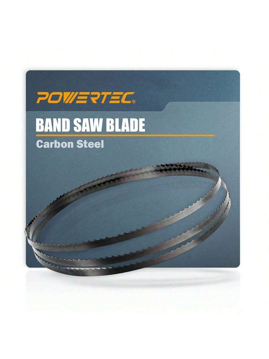 EstiloTendenciaPOWERTEC - Hojas De Sierra De Cinta De 62 Pulgadas, Hojas De Sierra De Cinta TPI De 1/4 Pulgadas X 6 Para Wen, Ryobi, Grizzly, Skil, Sears Craftsman Y POWERTEC De 9 Pulgadas Para CarpinteríA, 1Calidad PremiumVersióN Mejorada - 62 pulgadas x 1/4 de pulgada x 6 dientes/pulgada - Ver 1