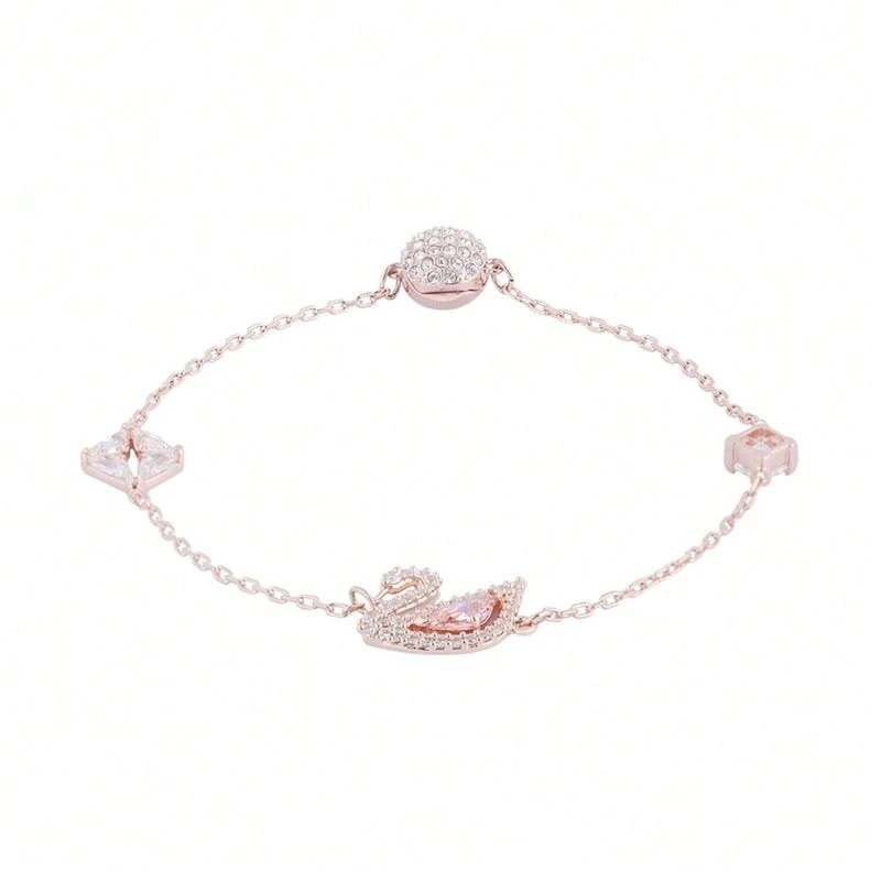 Swarovski Ladies' Bracelet 5485876 - Pink 5485876 - View 1