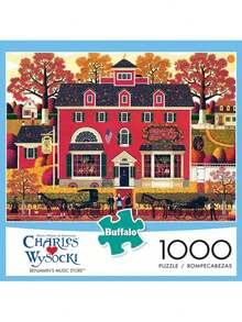 EstiloBuffalo Games - Charles Wysocki - Benjamin Music Store - Rompecabezas De 1000 PiezasVersióN Mejorada - 1 - Ver 2