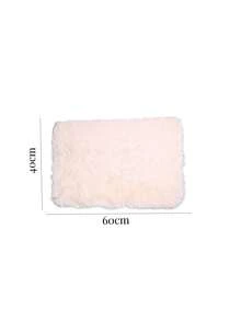 Shaggy Rug 40x60cm Rectangular Color Options - Hellbeige - Übersicht 2