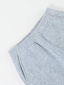 1pc Boys' Fashionable Versatile Casual Drawstring Pants - Grey - View 5