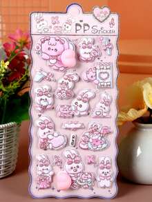 1个柔软可爱的挤压式减压贴纸，多种图案可选（独角兽、熊猫、柴犬），是情人节、新年礼物的理想之选。 - 彩色 - 查看 14