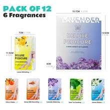 Foot Soak With Sea Salt -Toenail Repair, Softens Thick Calluses & Corns, Stubborn Foot Odor, Relaxing Spa,Athletes Foot Burning & Itching, Damaged Discolored Nails: A Natural Callus Remover 14.8oz - Lavender - View 10
