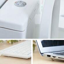 24pcs Anti-Collision Pads, Muffler Buffer Stickers, Toilet Lid Water Tank, Cabinet Anti-Collision, Doors And Windows Anti-Skid Rubber Particle Furniture Dust-Proof And Quiet - Transparent - View 8