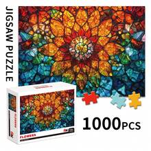 1000 Piece Adult Art Jigsaw Puzzle, Suitable As Gift For Friends - Multicolor - View 9
