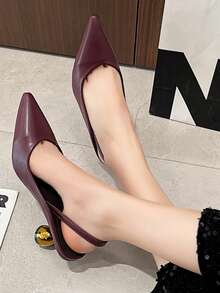 2026 Elegant French Style Closed Toe High Heel Sandals, Suitable To Pair With Dresses