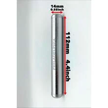 RAW Classic 1 1/4 Size Cone 200PK +Al<Wbr/>Uminum Cone Tube SILVER - 如圖所示 - 查看 2