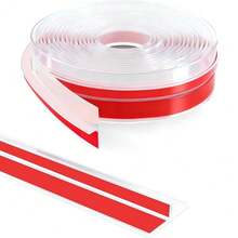 Tira de sellado de PVC de 3,48 cm de ancho, burlete en forma de T para puerta, burlete para ventana, limpiacristales, transparente (1 m/3 metros de longitud) - Multicolor - Ver 9