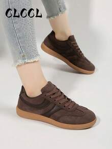 2026 New Women's Casual Flat Sneakers - Brown - View 4