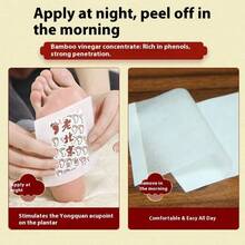 1/5/10pcs Beijing Traditional Moxibustion Warming Patches, Foot Care Patches, Detoxifying & Nourishing, Foot Therapy. Relieve Stress, Relax Body & Mind, Relieve Fatigue, Improve Sleep Quality, Herbal Ingredients Help Relieve Foot Fatigue. Promote Blood Circulation, Relieve Foot Discomfort. A Gift For Parents, A Surprise For Family Life. Suitable For Valentine's Day, Christmas, Holiday Gift Box, Wedding Gift. Women's Day, Travel Essentials, Wedding Favors, Y2k, Bedroom, Car Accessories Women, Kitchen Decorcute Stuff - Multicolor - View 9