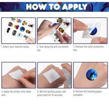 Temporary Tattoos - As Pic - View 5