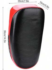 Wrestling Protective Gear - 黑色和紅色 - 查看 9