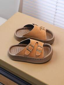 1 Pair Kids Summer New Soft Bottom Fashion Versatile Non-Slip Sandals, Toddler Girls Soft Bottom Versatile Outdoor Slippers