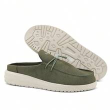 Women's Fashion Slip-On Loafers, Versatile New Style, EVA Soft Sole, Comfortable & Durable - Army Green - View 4