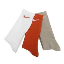 Nike 3雙男女通用 U NK EVERYDAY LTWT 中筒襪 休閒日常舒適透氣運動襪 SX7676-902 - 黑色 - 查看 7