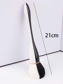 2-Tone Brush, Nail Duster Brush, Musical Makeup Brush, Soft Foundation Brush, Professional Makeup Brush, Blush Brush (Pink, Black), Suitable For Home, Travel, Office, Professional Beauty & Makeup, Valentine's Day And Women's Day Gifts - Multicolor - View 9