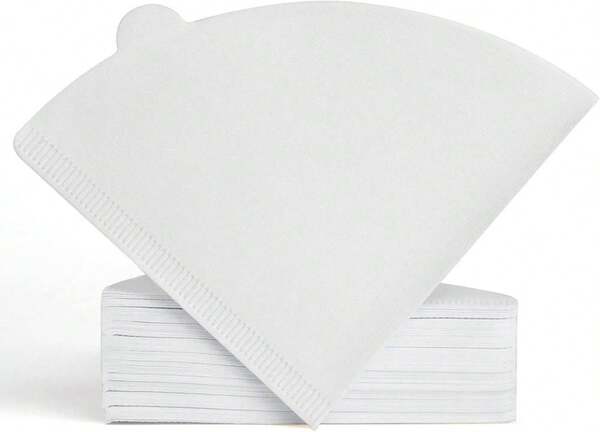 Niveaya 200 Count Cone Coffee Filters, Size 02 Natural Unbleached Paper Coffee Filter, Disposable Cone Filters For Pour Over And Drip Coffee Maker (2-4Cup)