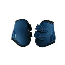 2pcs Horse Leg Protectors - Breathable Shock-Absorbing PU Leather Horse Boots, Soft Riding Leg Guards (Batteries Not Included)