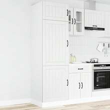 Kitchen Cupboard Lucca White Engineered Wood - White - View 3
