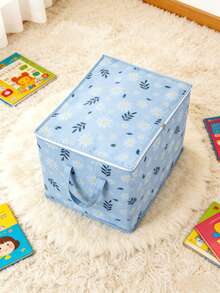 100L Large Capacity Multifunctional Wardrobe Storage Box, Durable Fabric Organizer Bin With Drawstring Closure - Suitable For Storing Clothes, Blankets, Bedding, Toys, Travel & Moving Supplies - Rectangular Design, Moving Box - Color - View 10