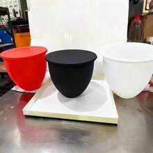 MixAid Silicone Liners Silicone Liners For 4.5-5 Quarts Tilted-Head Mixing Bowls, With Lids And Two Liners.