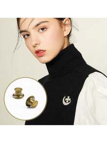 Estilo30 piezas de metal con cierre de cierre con caja de almacenamientoVersión mejorada - bronce - Ver 7