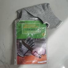 Mangas Resistentes a Cortes, Proteccin de Nivel 5, Mangas Protectoras de Brazo Resistentes a Cortes con Orificio para el Pulgar, 1 par, 18 Pulgadas (Gris) - 1 - Ver 6