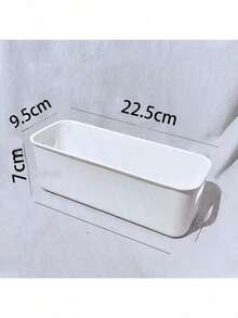 1/3/6个装带盖塑料收纳盒 - 非常适合整理办公用品、化妆品、药品等 - 便携式独立设计，适用于厨房、浴室和办公室，耐用塑料盒，办公桌收纳盒，储物盒，卧室装饰，化妆品收纳盒