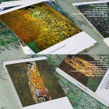 Beautiful Art Postcards set of 30 Gustav Klimt Post card variety pack Famous Painting Scenery4 x 6 Inches - Gustav Klimt - Ver 3