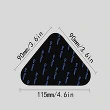 16pcs Anti-Slip Carpet Pads, Double-Sided Non-Slip Carpet Mats, Washable Carpet Corner Grips, Suitable For Hardwood Floors And Tiles - Black - View 17