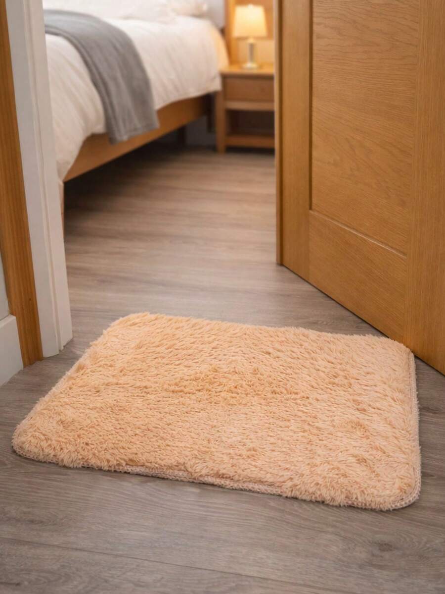 Shaggy Rug 40x60cm Rectangular Color Options - สีอูฐ - ดู 1